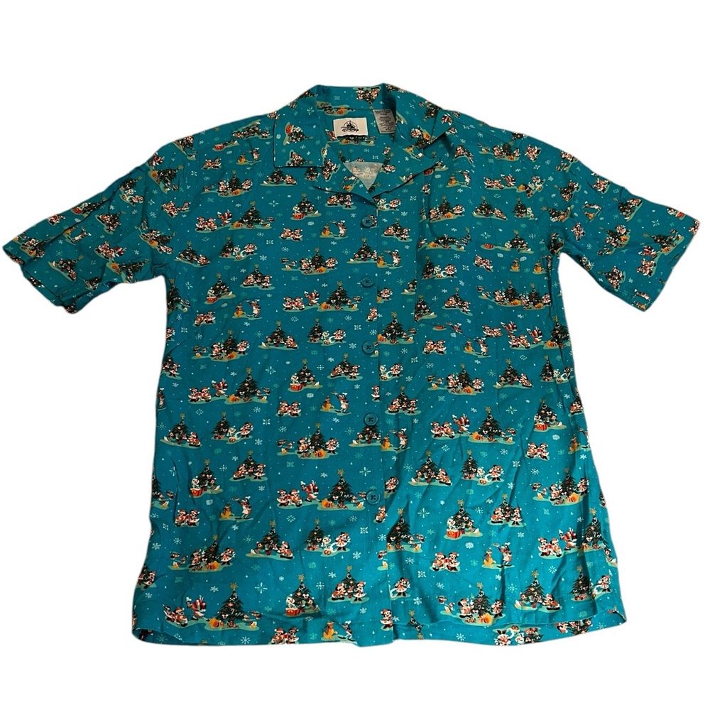 Disney Christmas Button Down Shirt 🎄